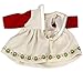 Adorable Baby Doll Clothes Short Two-piece Outfits Doll Dress for 14-16 Inches American Girl Doll , (Red)