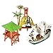 Srenta 4PC Pirate Boat Ship Set, Perfect for Pirate Theme Decoration, Birthday Gift, Grand Prize, Carnival Game