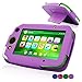 ACdream LeapPad Platinum Case, PU Leather Cover Case for LeapFrog LeapPad Platinum Kids Learning Tablet (NOT FIT LeapPad3) , Purple