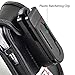 Turtleback Fitted Case for LG Revere 3 VN170 Flip Phone Executive Black Leather Case with Ratcheting Belt Clip -