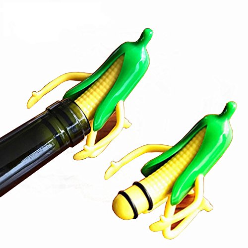 Wine stoppers, ka corn wine bottle stoppers novelty bar…