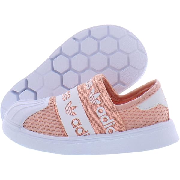 Amazon.com | adidas Superstar Smr 360 Baby Girls Shoes Size 5, Color: Pink /White-Pink | Sneakers