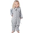Forever Lazy Unisex Detachable Feet Kids Onesie