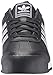 adidas Originals Men's Samoa Retro Sneaker Running Shoe, Black/Metallic Silver/White, 9 M US