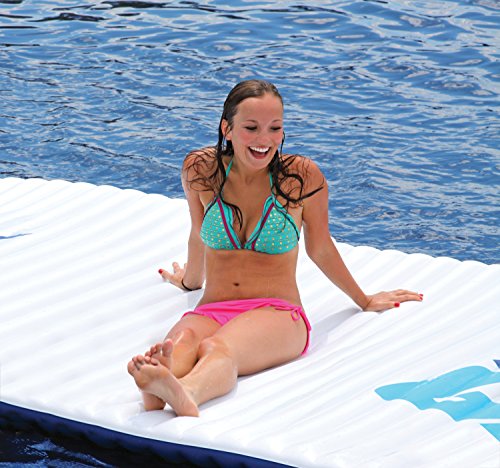 NEW-AIRHEAD-AHGP-6-Gang-Plank-Inflatable-Floating-Mat-Platform-Island-Water-Raft