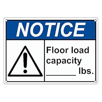 weatherproof capacity notice plastic english flash sorry player