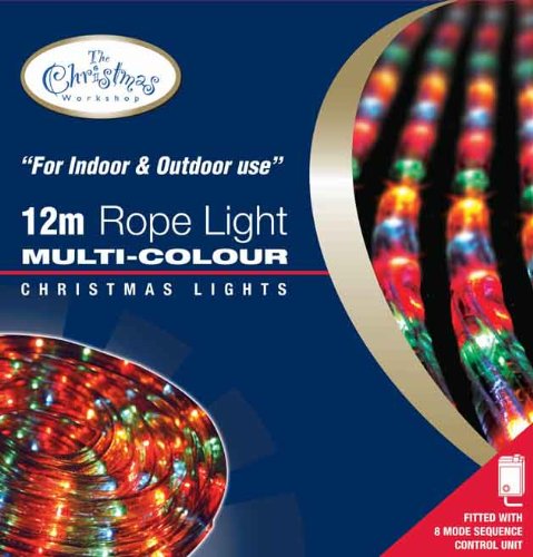 Benross The Christmas Lights 12m Chaser Rope Light - Multi-Coloured