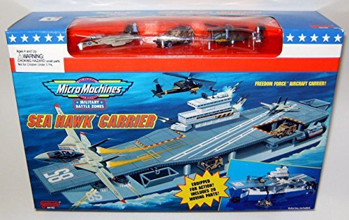 Micro Machines Sea Hawk Carrier Military Set