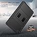 MoKo Case for Fire HD 8 Tablet (7th/8th Generation, 2017/2018 Release) - [Heavy Duty] Shockproof Full Body Rugged Cover with Built-in Screen Protector for Fire HD 8, Black