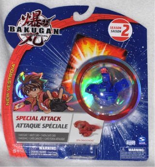 Bakugan Special Attack Bakugan Spin Dragonoid and #8211, Colors Vary