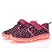 DEDU LED Light Up Shoes For Kids Boys Girls Flashing Sneakers