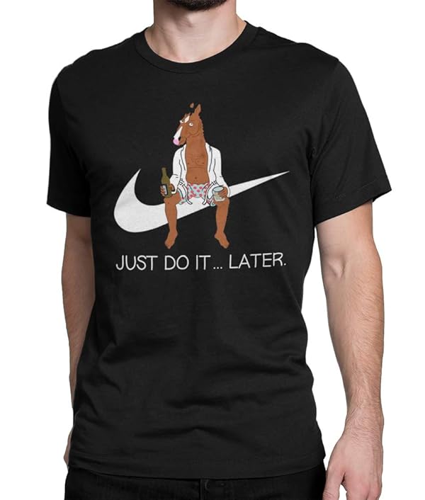 bojack horseman just do it later shirt