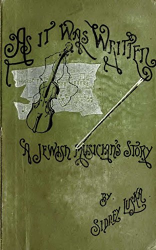 As It Was Written: A Jewish Musician's Story by Henry Harland