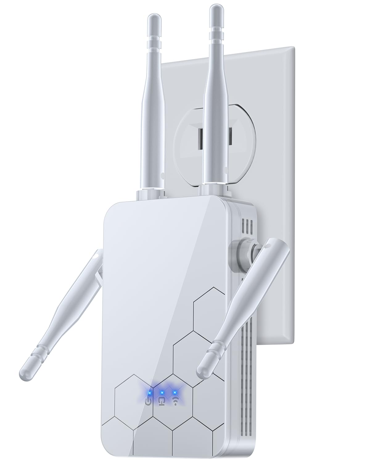 Photo 1 of 2026 WiFi Extender Internet Booster, Repeater Wireless Routers Amplifier, Mesh Wi-Fi 80% Faster | Broader Than Ever, Support More Network Devices at Home