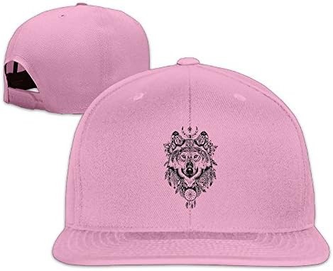 Fjwriog Visual Wolf Rock Climbing Pigment Dyed Cap Pink
