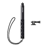 ATUMTEK 114cm Invisible Selfie Stick, 1/4" Extended