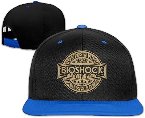 Bioshock Golden Logo Contrast Color Snapback Cap RoyalBlue