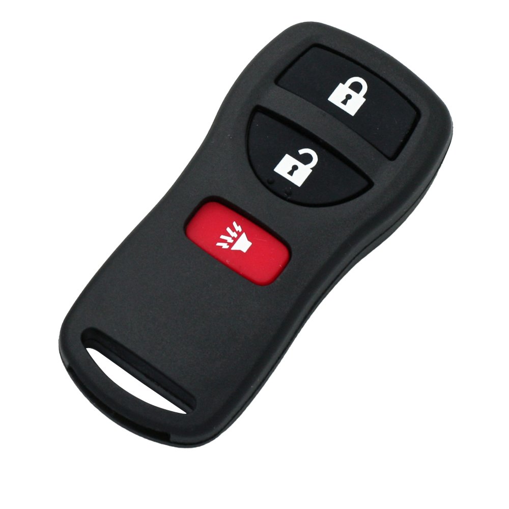 BROVACS Replacement Key Shell Compatible with NISSAN INFINITI 3 Button Keyless Entry Remote Key Case Fob PG506