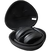 Hermitshell Hard Travel Case for BERIBES/TOZO HT3 / TOZO HT2 Hybrid Active Noise Cancelling Headphones (Black)