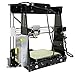 Anet A8 High Precision Desktop 3D Printer Kits Reprap i3 DIY Self Assembly with 8GB SD Card Aibecy Cleaning Cloth