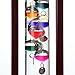 Lily's Home Galileo Thermometer, A Timeless Design That Measures Temperatures from 60ºF to 96ºF, 10 Multi-Colored Spheres in a Wood Framed, Cherry Finish (17 Inches Tall)