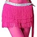 ZLTdream Women's Belly Dance Three Dense Tassels Hip Scarf