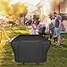 iCOVER Grill Cover 58 inch, BBQ Grill Cover for Outdoor Grill, 600D Heavy Duty Waterproof BBQ Cover, Anti-UV and Rip-Proof Barbecue Cover, Gas Grill Cover for Weber, Char-Broil, Nexgrill, etc