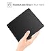 MoKo Case for All-New Kindle Oasis (9th Generation, 2017 Release) - Slim Fit Premium PU Leather Protective Cover with Auto Wake / Sleep for Amazon Kindle Oasis E-reader Case, BLACK