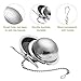 BESTonZON 2PCS Tea Strainer 2.2 Inch Ultra Fine 304 Stainless Steel Tea Infuser for Loose Tea