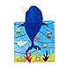Exclusivo Mezcla Cotton Hooded Baby/Toddler/Kids Beach Towel, Super Soft Cartoon Poncho Bath/Pool Towel for Boy and Girl (24