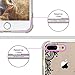 iPhone 8 Plus Case, JEXICASE Black Lace Flower Pattern Clear Shock Absorption Technology Bumper Hybrid Protective Cover Case for iPhone 8 Plus 5.5 Inch