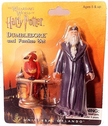 Wizarding World of Harry Potter : Dumbledore and Fawkes Figure Set