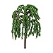 Techinal 1Pcs Artificial Mini Willow Tree Plants Miniature Fairy House Garden Dollhouse Landscaping Decor