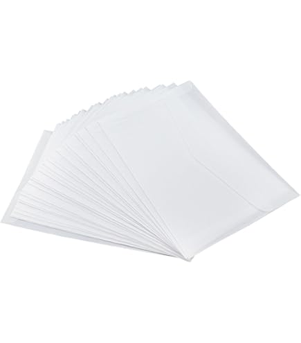 Roze vellum papier voor uitnodigingen en tracing (8,5 x 11 inch, 50 vellen Roze vellum papier voor uitnodigingen en tracing (8,5 x 11 inch, 50 vellen