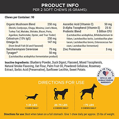 Pet Honesty Senior Dog Allergy Relief Immunity Chews Omega3 Salmon