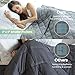 Click Me Weighted Blanket (15lbs, 48” X 72”, Grey ) for Adult and Kids | Premium Cotton and Glass Beads