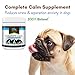 K9 Nature Supplements: Complete Calm - 100 Soft Chews for Dogs - Advanced Formula for Anxiety & Stress Support - Natural, Herbal Treats - Calming Supplement for Pets