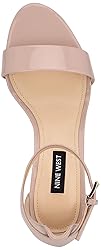 Nine West Women's Pruce Heeled Sandal, Natural
