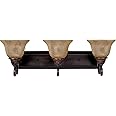 Symphony-3 Light Bath Vanity in Mediterranean style-26 Inches Wide by 8.5 inches high