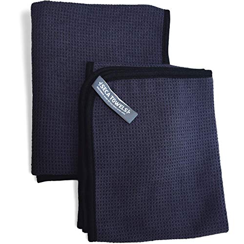 Gym Towels for Men & Women (2 Pack), Workout Fitness Exercise Sports Set, Super Absorbent Sweat Towel