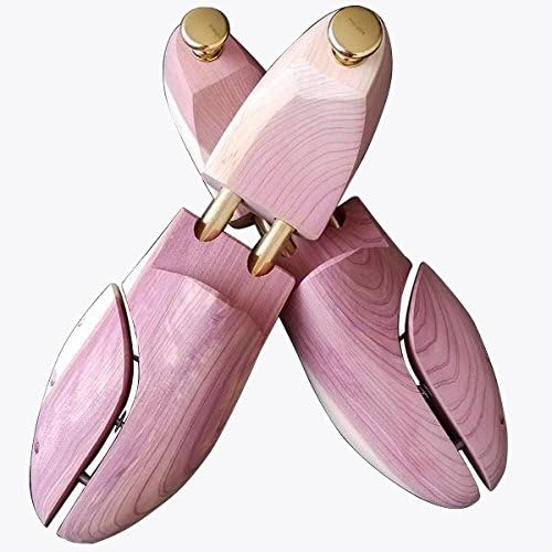 Wanery Adjustable Shoe Shaper Shoes Tree for Men or Women's Footwears Cedar Wood - 1 Pack (L/11.5")