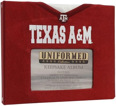 UNIFORMED Texas A and M University Keepsake/Photo Album