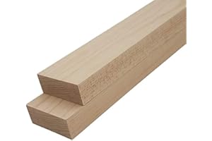 Barrington Hardwoods Maple Lumber Boards - 3/4" x 2" (2 Pcs) (3/4" x 2" x 18")