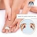 Dr. Frederick's Original Bunion Relief Cushions - 4 ct - Gel Toe Separators for Shoes - Temporary Bunion Corrector for Men & Women