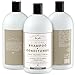 Calily Life Organic Oatmeal Dog and Cat Shampoo + Conditioner, 32 Oz. -Enriched with Aloe Vera and Shea Butter -Promotes Healthy Skin and Coat - Cleans, Deodorizes, Moisturizes & Conditions [ENHANCED]