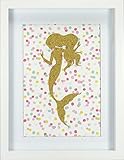 Linden Ave Wall Décor AVE10113 Glitter Mermaid