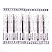 Pilot 0.4mm Black Ink Refill (LHRF-15C4-B), for Hi-Tec-C Cavalier Gel Ink Ballpoint Pen, 6 Pack/Total 6 pcs (Japan Import) [Komainu-Dou Original Package]