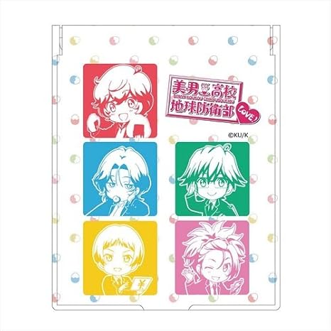 Amazon 美男高校地球防衛部love スタンドミラー アニメ 萌えグッズ 通販