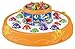 Haktoys Deluxe Fishing Game Toy Set with Double-Layer Rotating Board, Flashing Lights and Catchy Music | Includes 26 Fish and 4 Fishing Poles | Safe and Durable Gift Toy for Toddlers and Kids