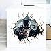 Letitia Matthew 3D Venom Wall Stickers Decal for Kids Room PVC Cartoon Bedroom Wall Decor 45×45 cm, Removable